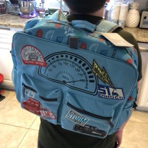 NWT Disney Cars Backpack.